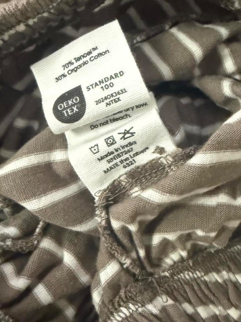 Mate The Label Tencel Sleep Pant NWOT - Picture 4 of 5
